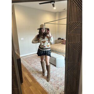 Nuggets Vintage Fall Sweater Size Large